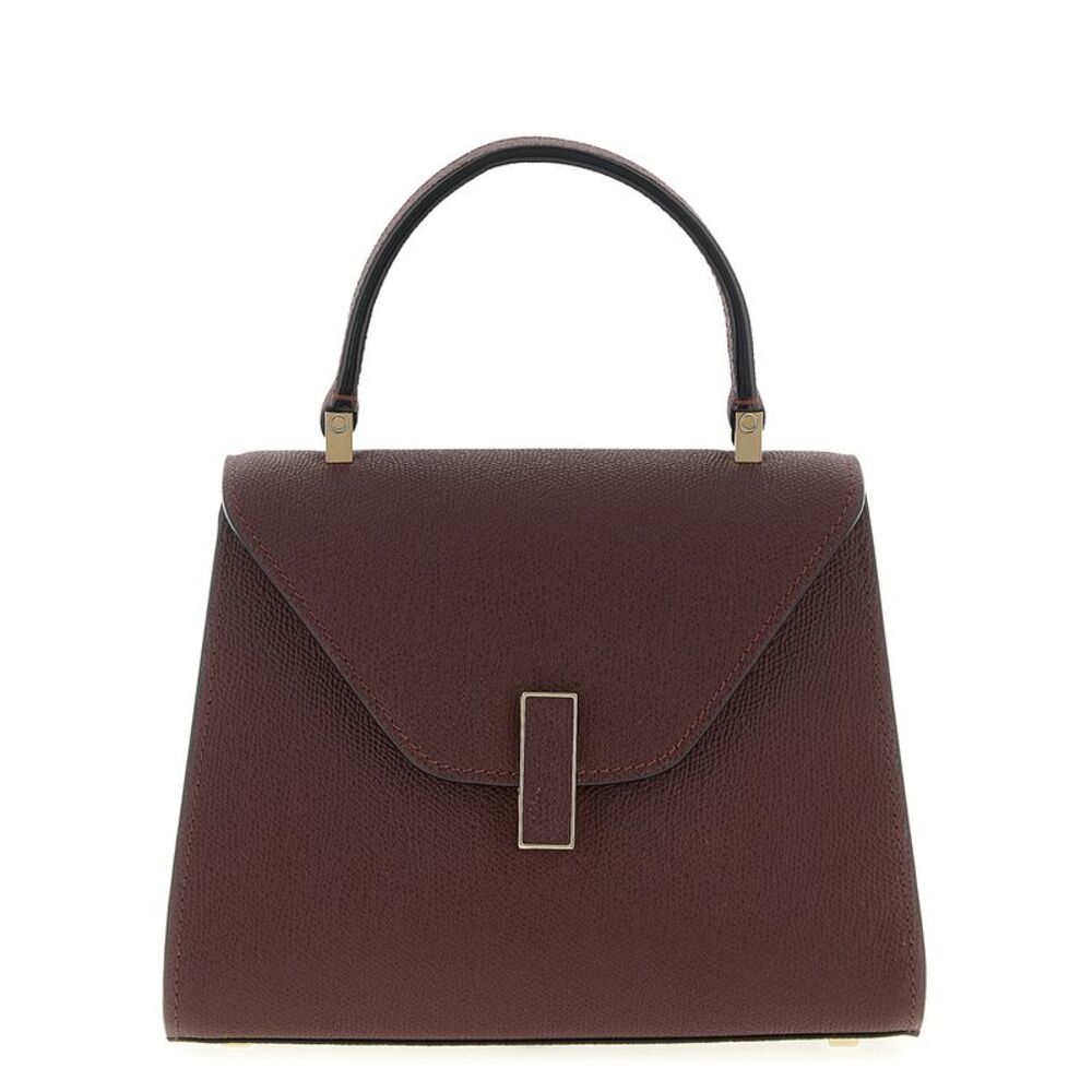 Valextra Bordeaux Calfskin Women's Handbag